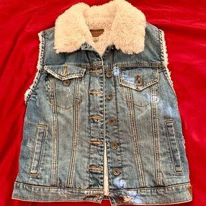 Sleeveless Denim Vest
